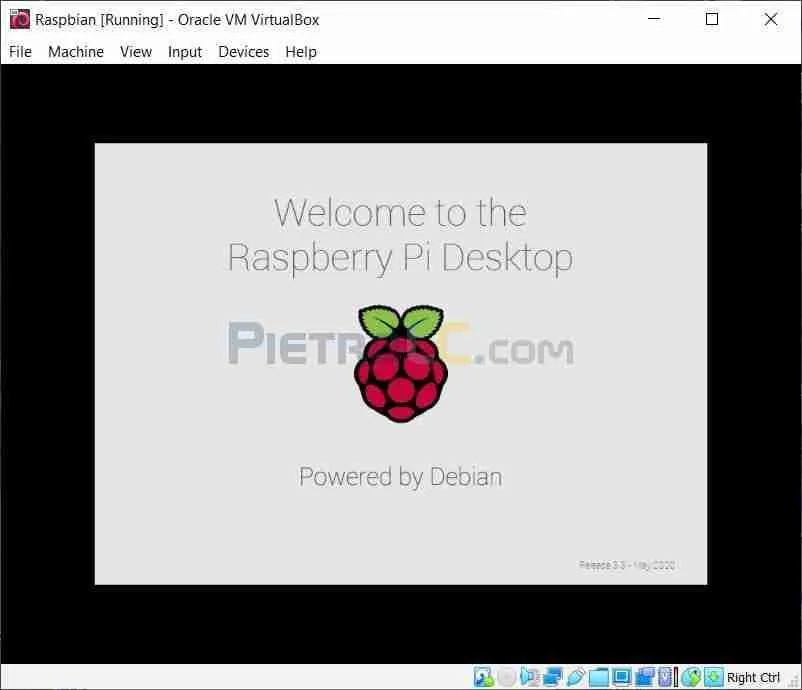 How-to install Raspberry PI Desktop on a VM